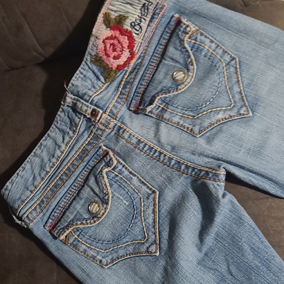 Blue tattoo jeans - Picture 2 of 3